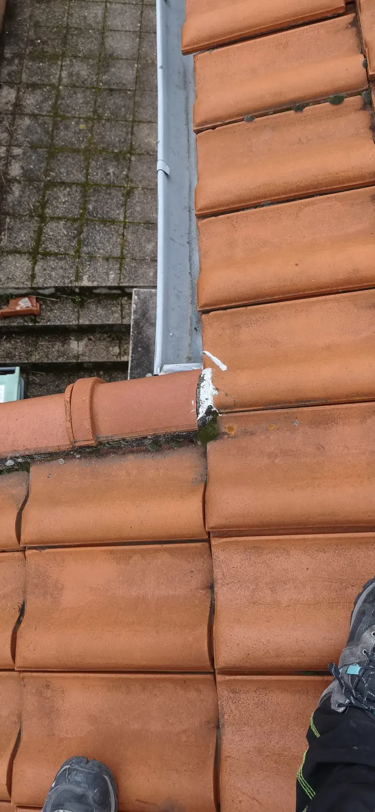 Couvreurs en intervention