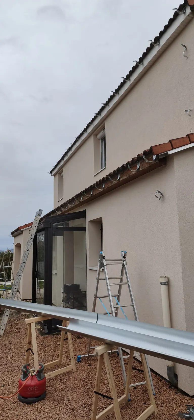 Couvreurs en intervention