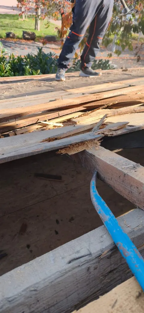 Couvreurs en intervention