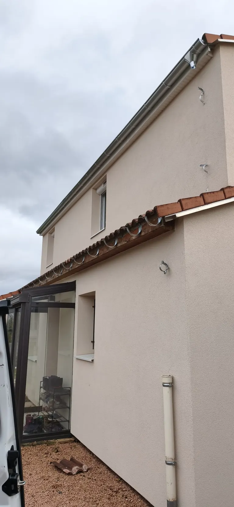 Couvreurs en intervention