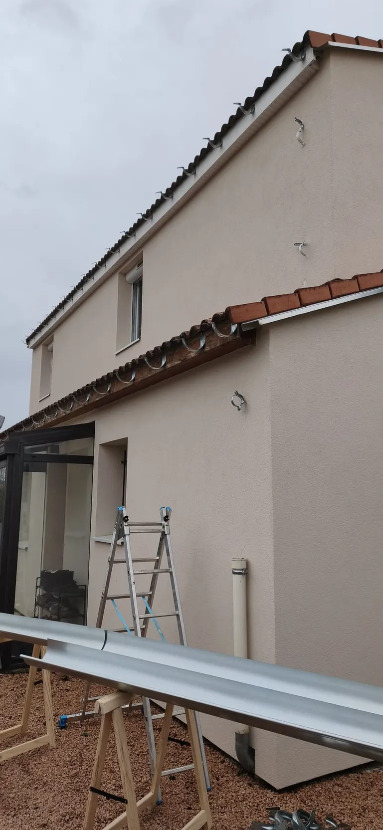 Couvreurs en intervention