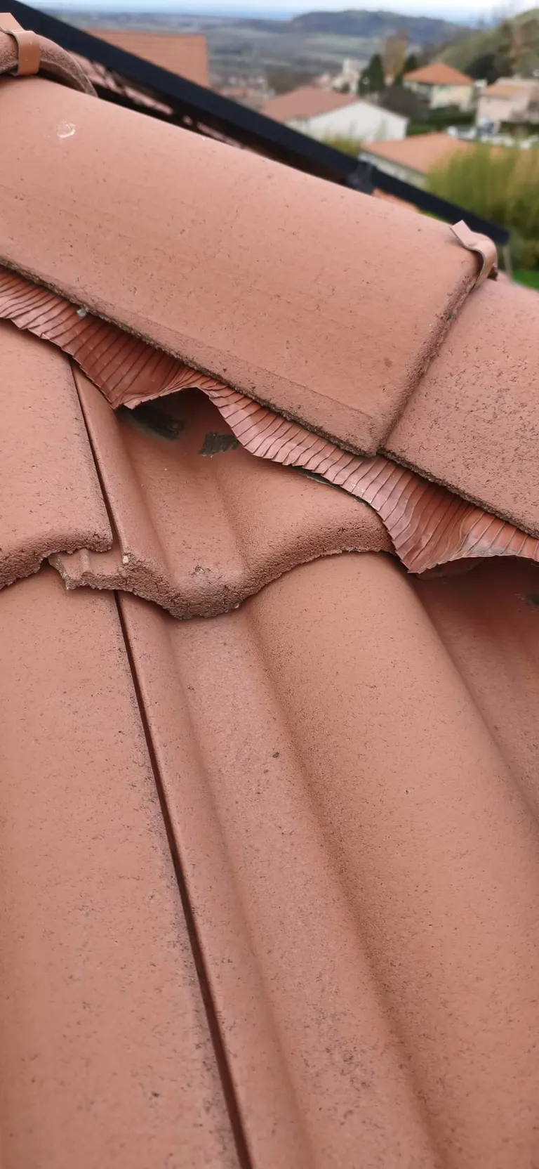 Couvreurs en intervention