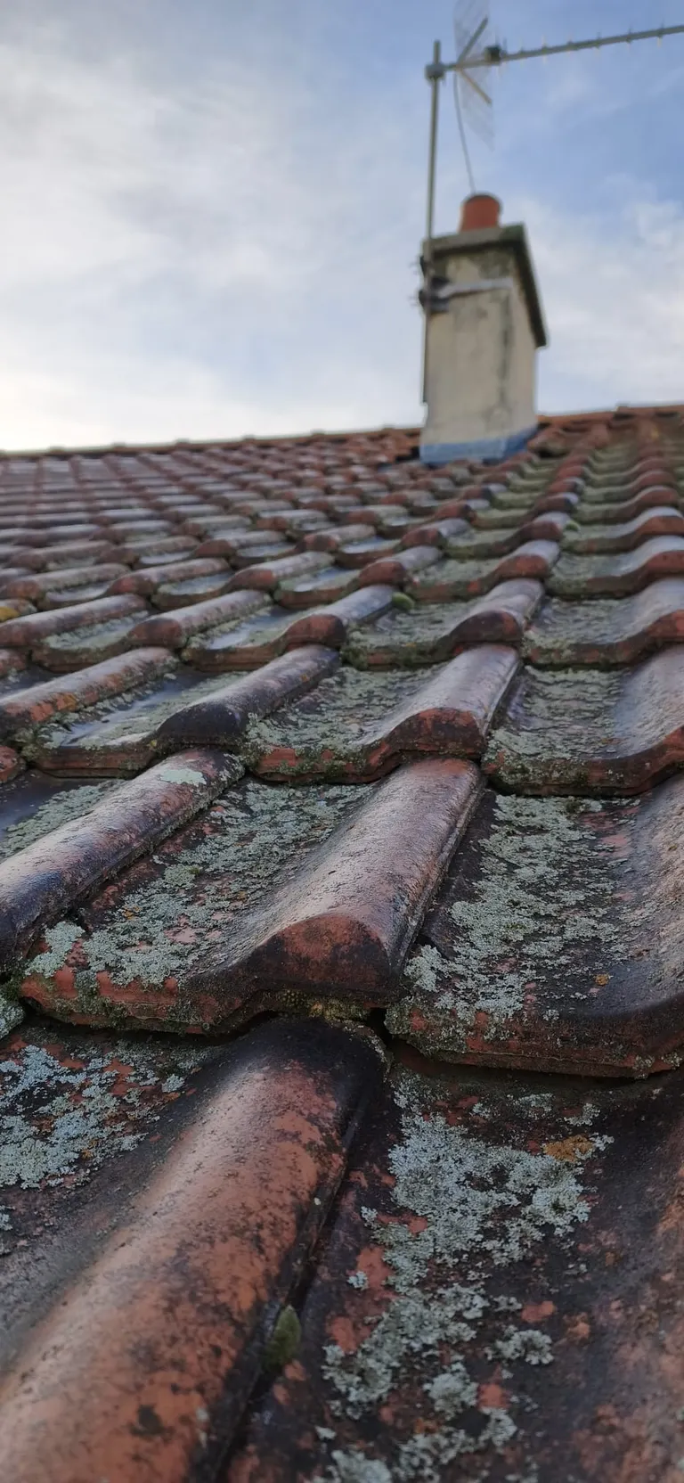 Détail de travaux de couverture par Toit des Dômes (15) — vue rapprochée