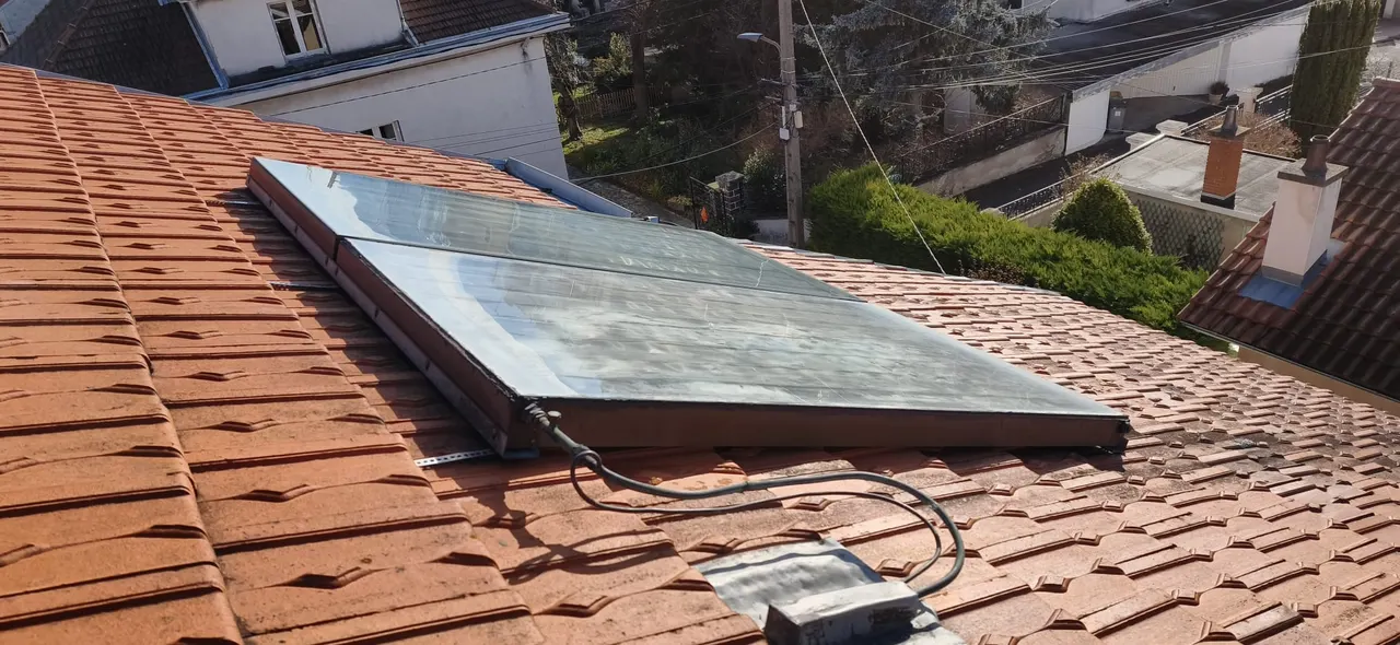 Détail de travaux de couverture par Toit des Dômes (26) — vue d'ensemble