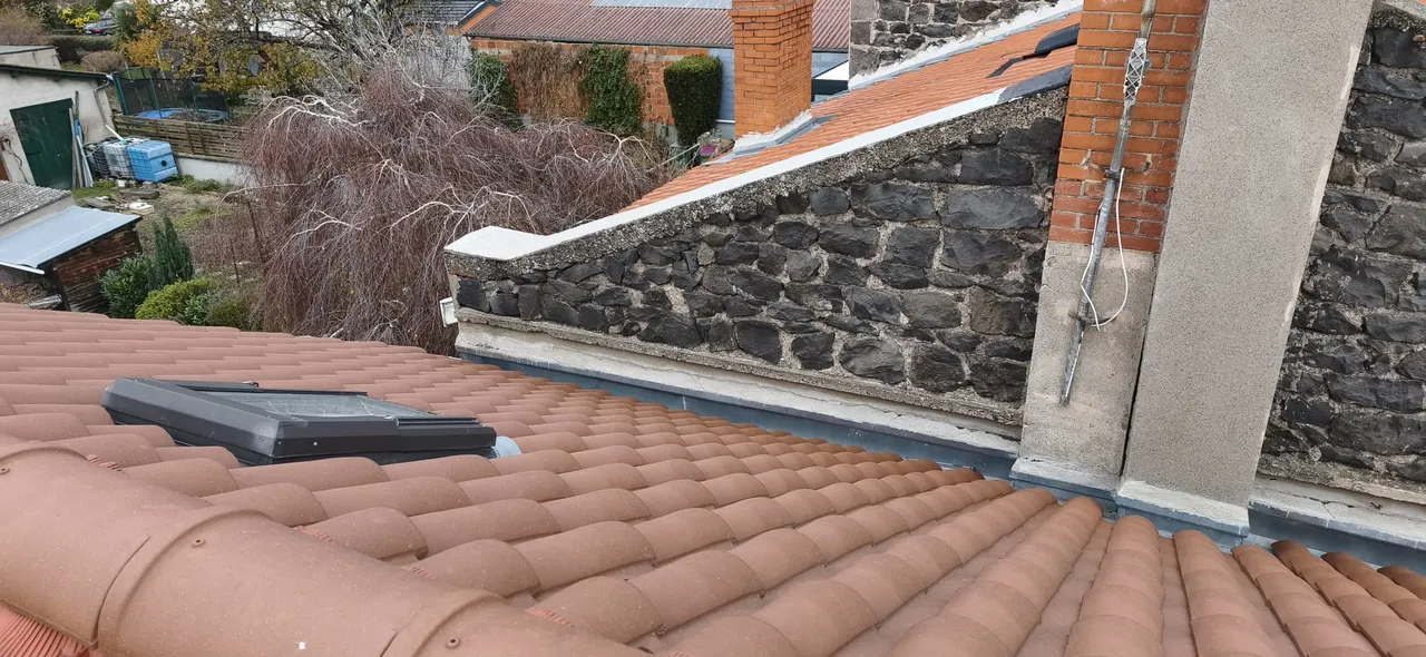 Détail de travaux de couverture par Toit des Dômes (47) — vue d'ensemble