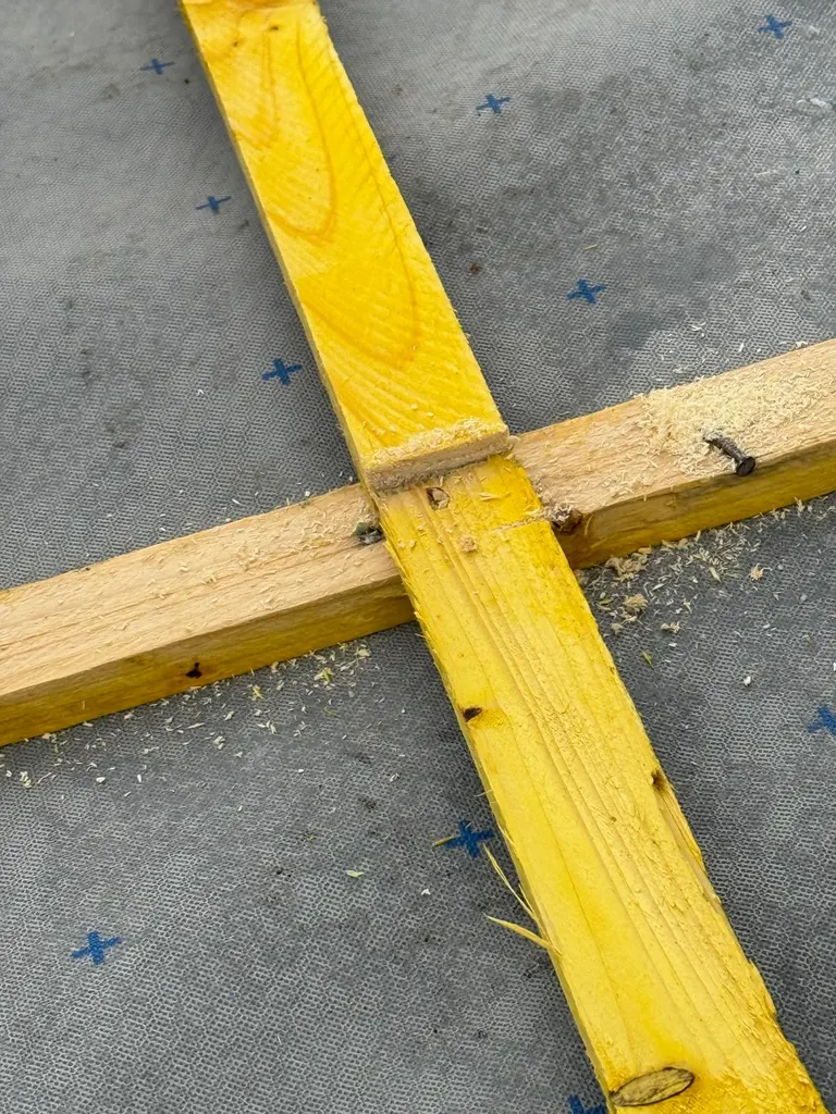 Matériaux et outils de couverture professionnels (2) — vue rapprochée