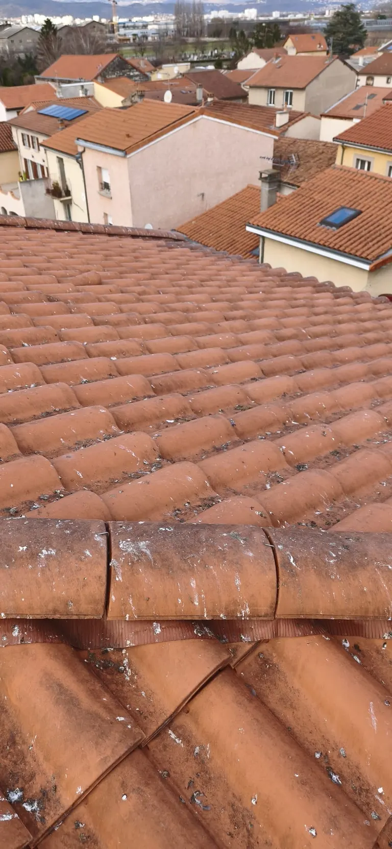 Couvreurs en intervention